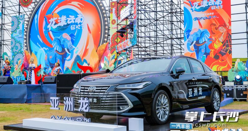 一汽丰田全新亚洲龙。  均为长沙晚报全媒体记者曹开阳摄